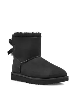 Мини-ботинки Bailey Bow II Ugg, черный