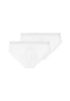 Мини-брифы/трусы, 2 шт, классические HOM, белый