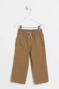 Мини-Брюки плотника для мальчиков River Island, коричневый