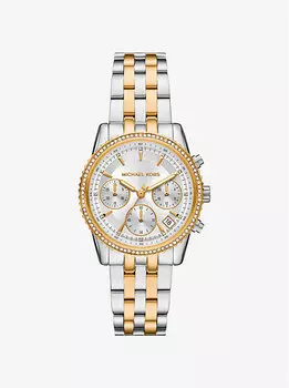 Мини-Часы Ritz Pav в двухцветном исполнении Michael Kors, мультиколор