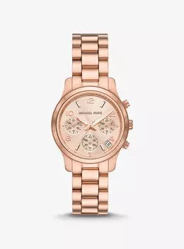 Мини-часы Runway оттенка розового золота Michael Kors, розовый