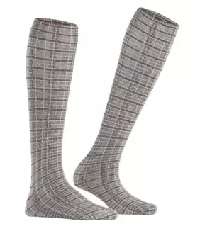 Мини-чулки с клетчатым принтом Falke, цвет Natural