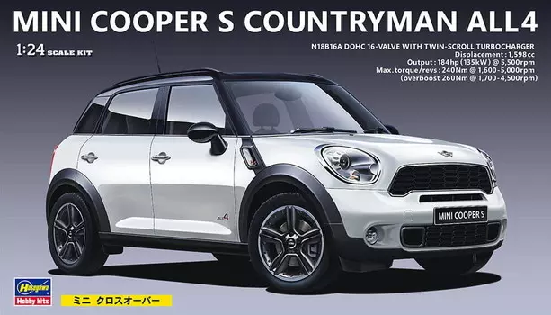 Mini Cooper S Countryman ALL4 1:24 Hasegawa CD21