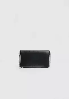 Мини-двойная сумка Stradivarius, черный