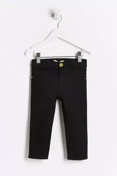 Мини-Джинсы скинни для девочек River Island, черный
