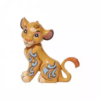 Мини-фигурка Enesco Disney Traditions Simba The Lion King 6009001 3 дюйма В x 1,75 дюйма Ш x 2,25 дюйма Д, многоцветный Inna marka