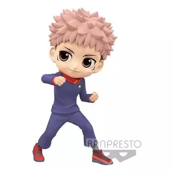 Мини-фигурка Jujutsu Kaisen Q Posket Юджи Итадори Вер. В 13 см Banpresto