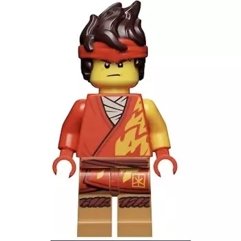 Мини-фигурка Кая в бандане Lego Ninjago