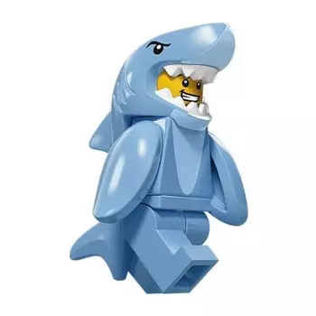 Мини-фигурка Lego Series 15 в костюме акулы
