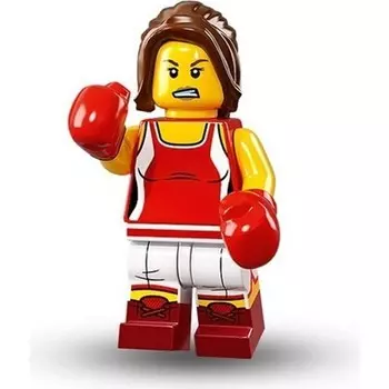 Мини-фигурка Lego Series 16 Кикбоксер