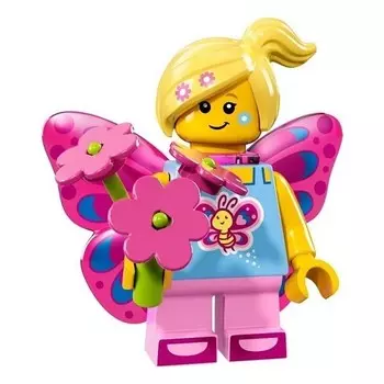 Мини-фигурка Lego Series 17 Девочка-бабочка