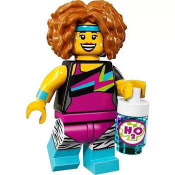 Мини-фигурка Lego Series 17 Инструктор по танцам