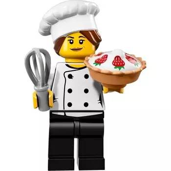 Мини-фигурка Lego Series 17 Повар гурман