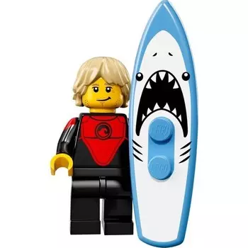 Мини-фигурка Lego Series 17 Серфер