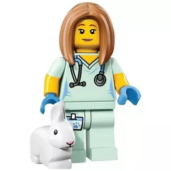 Мини-фигурка Lego Series 17 Ветеринар