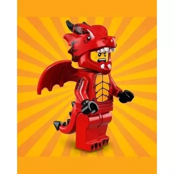 Мини-фигурка Lego Series 18 Парень в костюме дракона