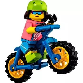 Мини-фигурка Lego Series 19 Горный байкер