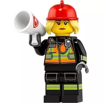 Мини-фигурка Lego Series 19 Пожарный