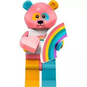 Мини-фигурка Lego Series 19 в костюме медведя