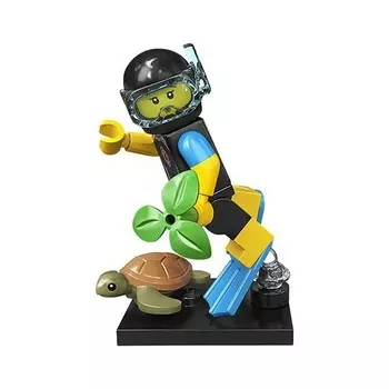 Мини-фигурка Lego Series 20 Морской спасатель