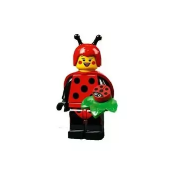 Мини-фигурка Lego Series 21 Божья коровка