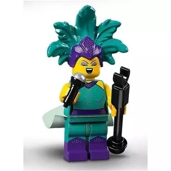Мини-фигурка Lego Series 21 Певица кабаре