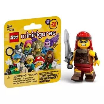 Мини-фигурка Lego Series 25 Fierce Barbarian