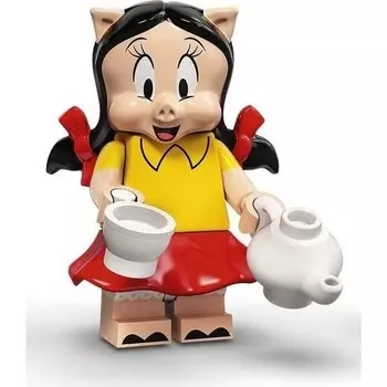 Мини-фигурка Lego Series Looney Tunes 11 Свинка Петуния