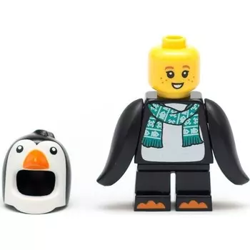 Мини-фигурка Lego в костюме пингвина
