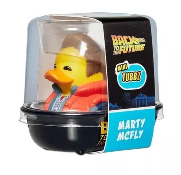 Мини-фигурка Tubbz Duck «Назад в будущее» Марти Макфлай, официальный винил, 5 см Numskull
