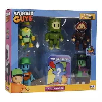 Мини Фигурки Stumble Guys S2 — 6 Наборок Deluxe Box Ver.A