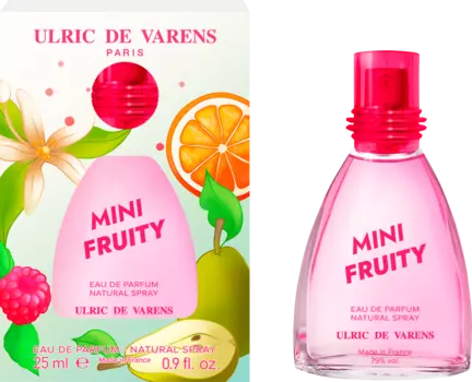 Мини-фруктовая парфюмированная вода 25 мл ULRIC DE VARENS
