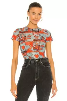 Мини-Футболка Miaou, цвет tarot print