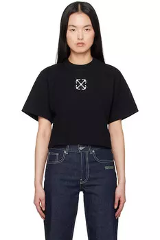 Мини-футболка с принтом в виде стрелки Jewel Off-White, мультиколор