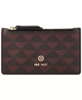 Мини-футляр для монет Linnette Nine West, цвет Mahogany Logo
