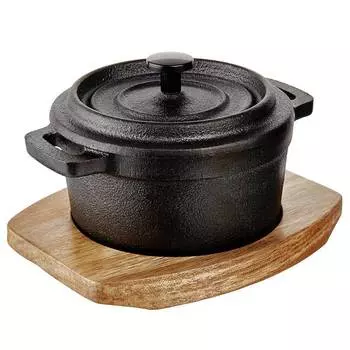 Мини Горшок для сервировки hot iron Butlers, черный