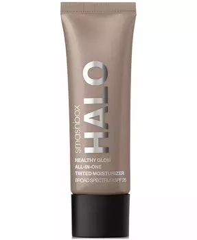Mini Halo Healthy Glow Тонированный увлажняющий крем SPF 25, 0,41 унции Smashbox, цвет Deep (Deep With A Neutral Undertone)