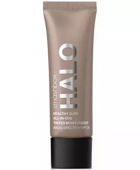 Mini Halo Healthy Glow Тонированный увлажняющий крем SPF 25, 0,41 унции Smashbox, цвет Medium Tan (medium-tan with a neutral undertone)