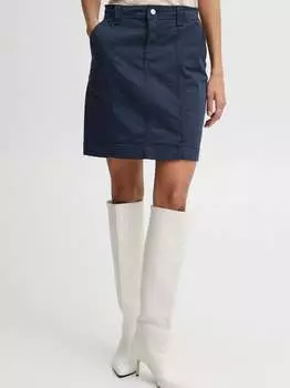 Мини-Юбка bylikke B.Young, синий