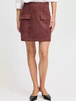 Мини-Юбка бытомира B.Young, коричневый