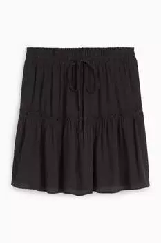 Мини-Юбка C&A, черный