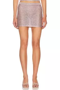 Мини-Юбка цвета верде Lovers And Friends, красный