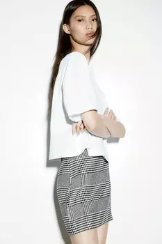 Мини-Юбка H&M, черный