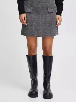 Мини-Юбка ихкатэ Ichi, черный