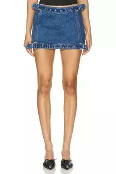 Мини-Юбка кенни Superdown, синий