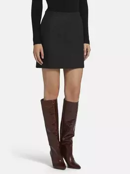 Мини-Юбка ланино Nicowa, серый