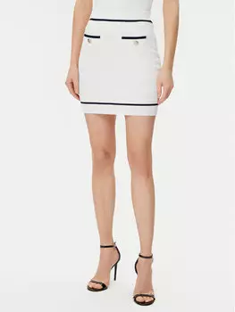 Мини-Юбка обычного кроя 5RGD00 5640Z Marciano Guess, белый