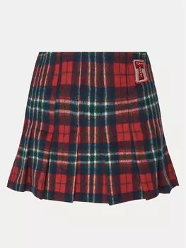 Мини-Юбка обычного кроя DW0DW21249 Tommy Jeans, красный