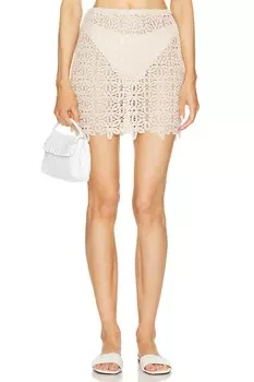 Мини-Юбка от марианны реми L'Academie, бежевый