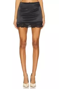 Мини-Юбка петра Superdown, черный